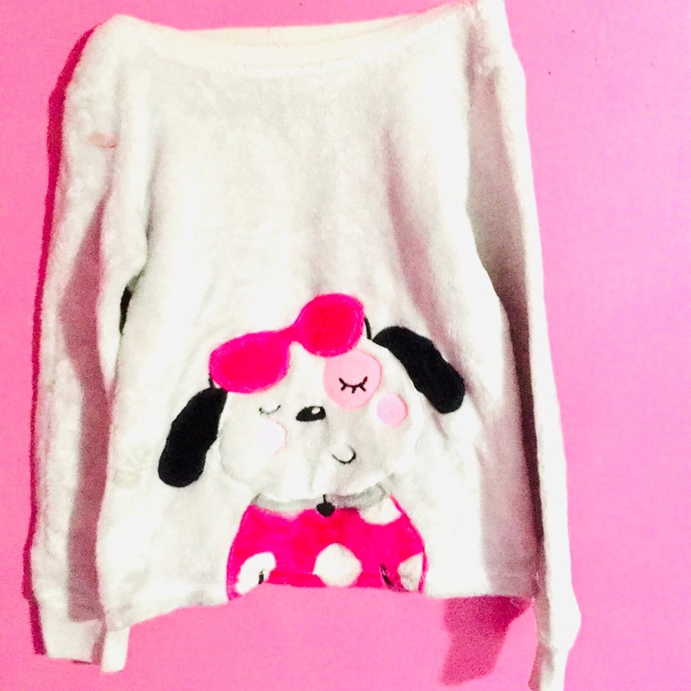 Fluffy Kids Pajama Top